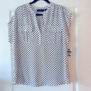 INC dolman sleeve short sleeve top